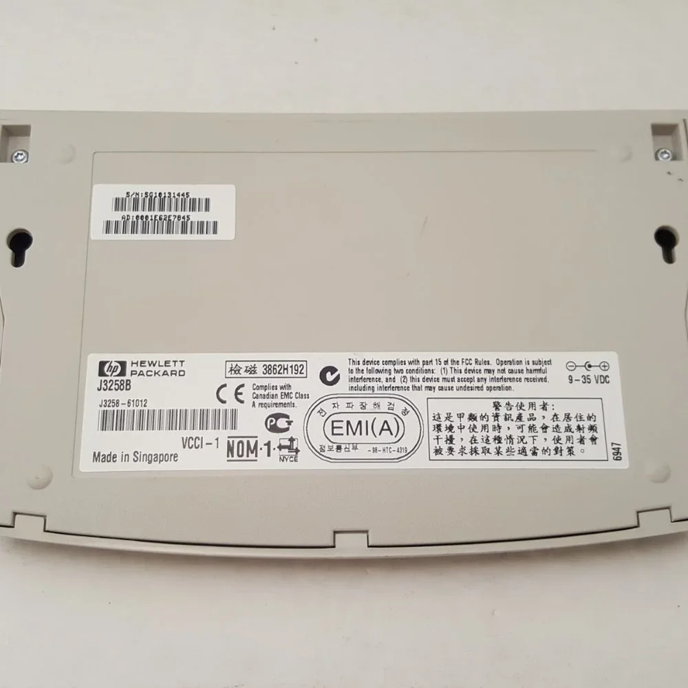 HP JetDirect 170x External Print Server | J3258B | J3258-61012 | DOM 01/2001